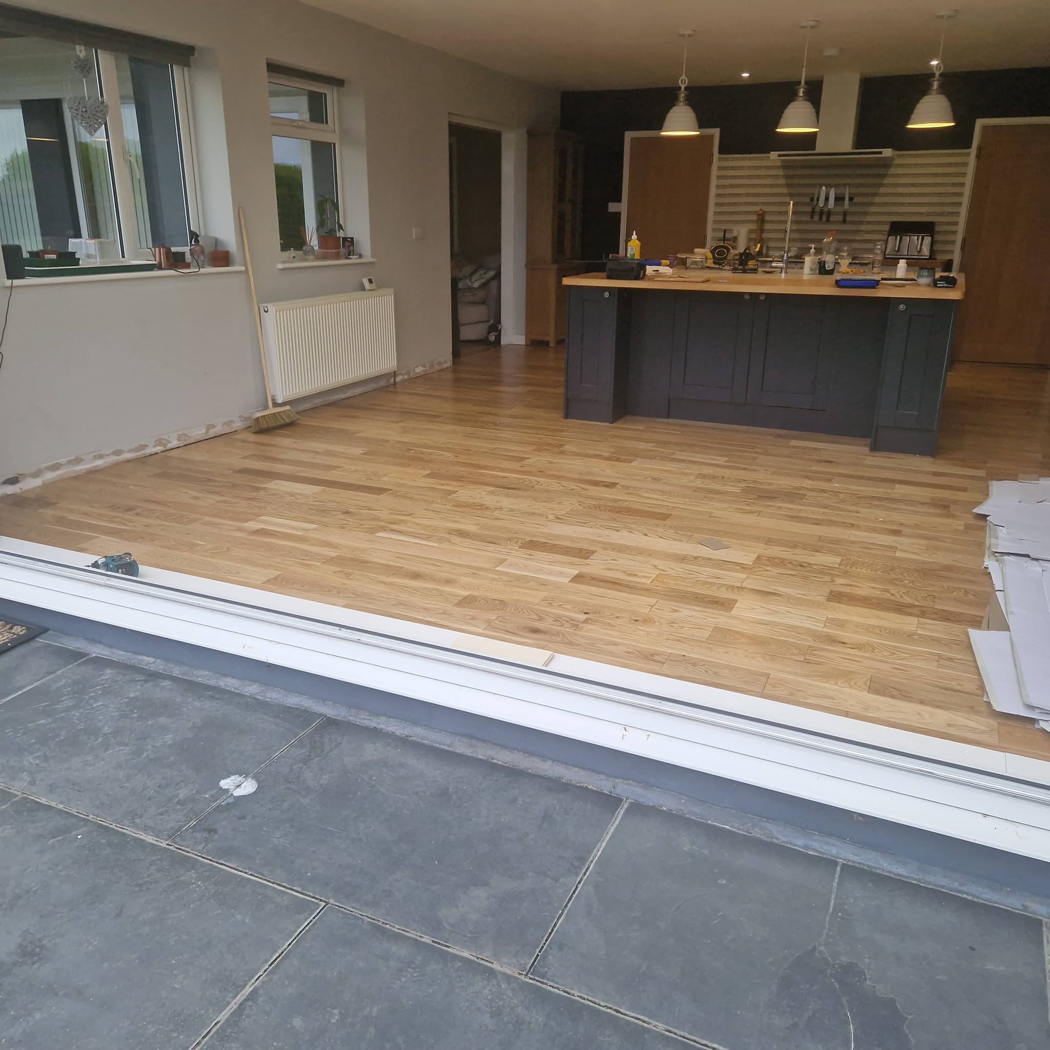 Oak Flooring project by RPG Carpentry & Joinery — photo 1
